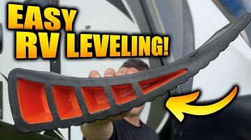 Level an RV in Seconds - Ditch The Blocks for Travel Trailer Leveling Ramps!