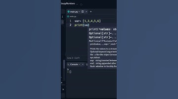 Negative Indexing in Python #shorts