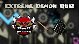 Guess The Extreme Demon! (Geometry Dash)