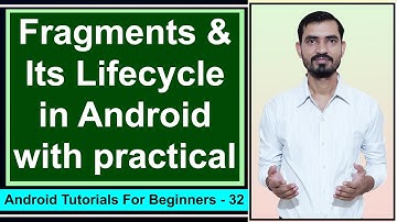 Fragments in Android || Life Cycle of Fragment || Fragment Tutorial in Android by Deepak #32