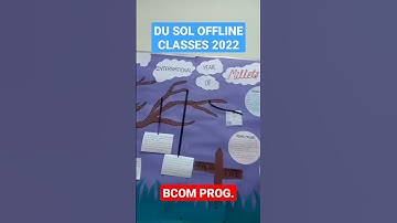 DU SOL BCOM PROG OFFLINE CLASSES ROOM 2022 - KHALSA COLLEGE @SOLDEFENCE #sol #dusol #du #offline