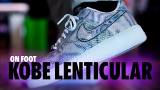 On Foot Nike Air Force 1 Kobe Protro Lenticular Light Armory Blue Schopes 4K Ii3925-400