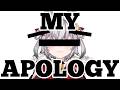 Addressing the controversy (my apology)