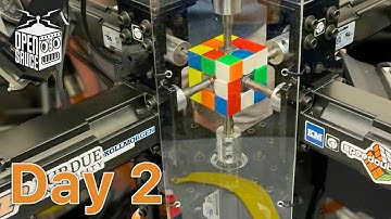 Open Sauce 2025 vlog: Day 2 (world record cube solver)