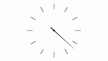 Simple analog clock - seconds clock hand