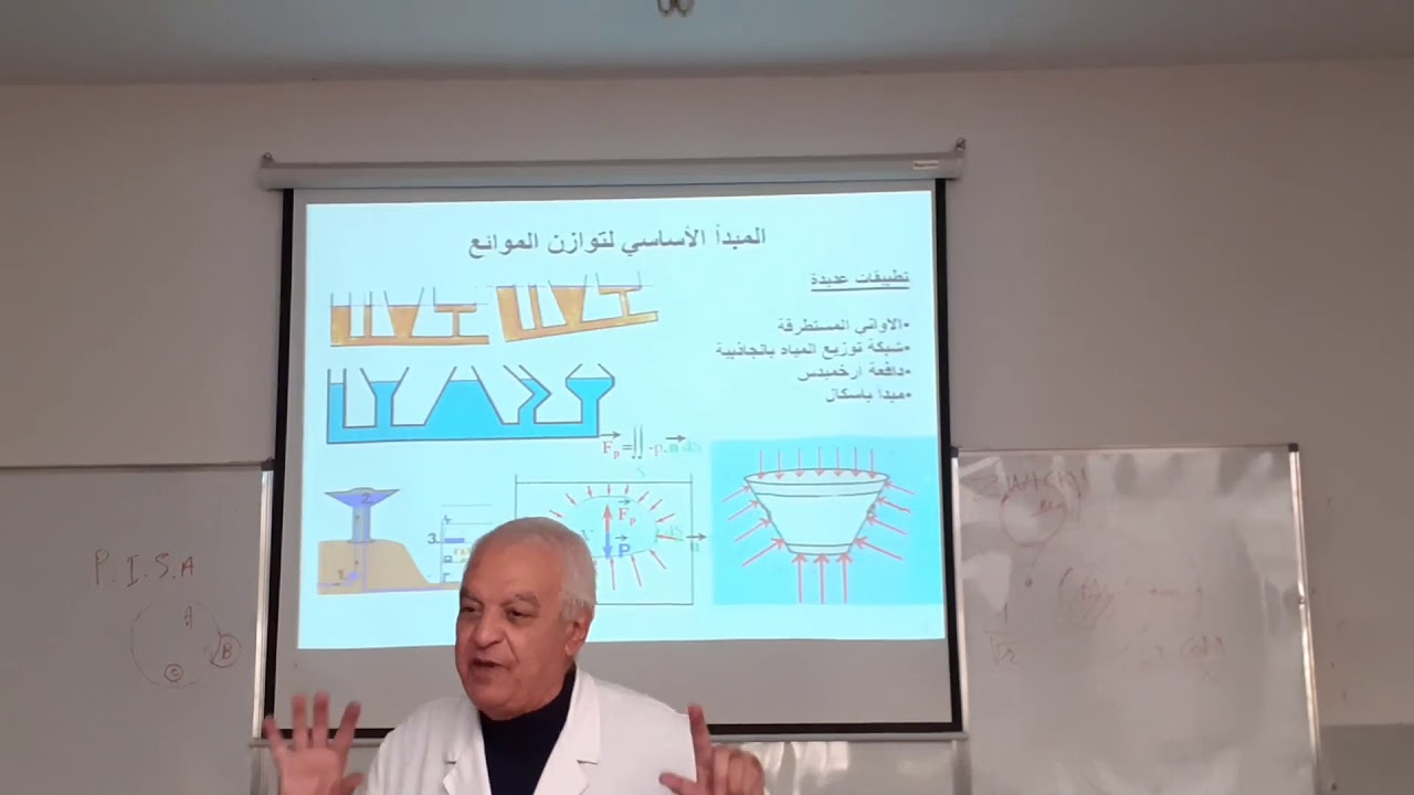 دافعة أرخميدس.... الأستاذ#براح عبد العزيز#