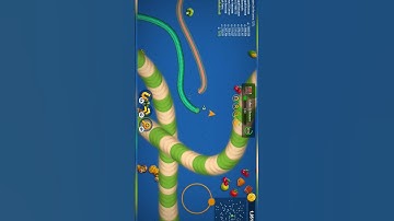 "Worms Zone.io - Ultimate Long Survival Gameplay!" #072 #shorts