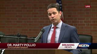 WATCH: Superintendent, board chairwoman react to recommendation of state takeover