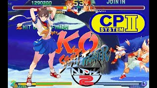 Street Fighter Alpha 2 Expert Difficulty Sakura Kasugano No Lose Playthrough