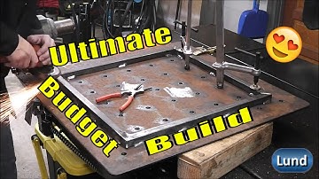 The Ultimate Welding and Metal Fabrication Fixture Table Build!