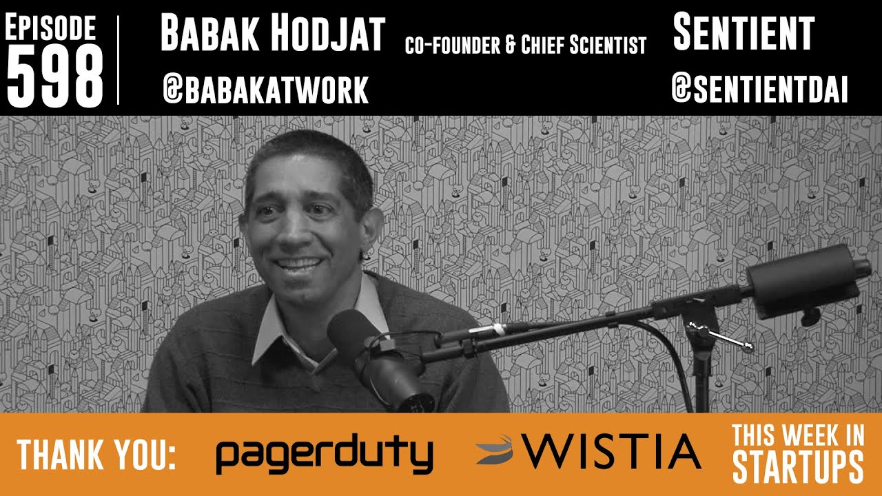 Babak Hodjat, Sentient Co-Founder (& inventor behind Siri tech), creates  A.I. that learns/adapts