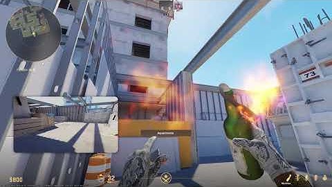 CS2 how to take MID control as CT on NEW Vertigo - Counter Strike 2 Fast deep mid molly and HE