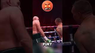 Usyk had Fury in trouble and knock him down #oleksandrusyk #tysonfuryfans #boxer #heavyweightboxer