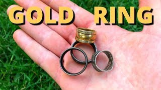 WOW! It's a GOLD RING! - Unexpected Find While Metal Detecting Underwater! (Scuba Diving)