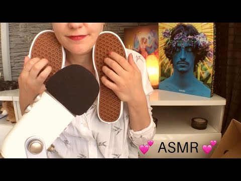 ASMR Deutsch Schuhe/Shoes | Kopfkribbeln mit Sneaker Tapping & Scratching | Flüstern ASMR German