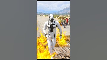 MCU SPIDERMAN FIRE CHALLENGES #shortsvideo #marvelhero