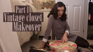 Part 1 Giving My Closet A Vintage Makeover Carolina Pinglo