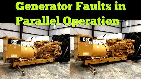 Generator Faults in Synchronizing and Parallel Operation | Urdu , Hindi @AsadElectrical