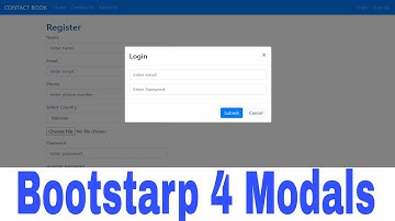 Modal using bootstrap | how to create modals | bootstrap lecture 7 | how to do this