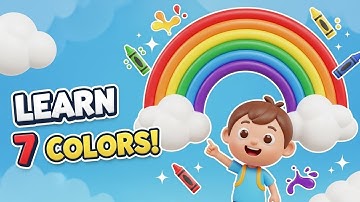 Dạy Bé 7 Màu Sắc Cơ Bản Bằng Tiếng Anh | Learn Basic Colors for Kids| Little Bee