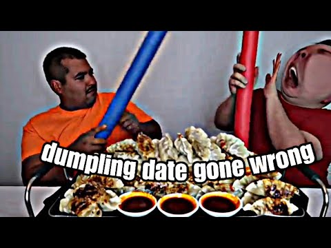 DUMPLING DATE GONE WRONG😱😫⁉️ #nickocadoavocado #couplegoals #dumplings