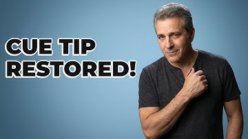 How Do You Restore a Dented Cue Tip With a Shaper?