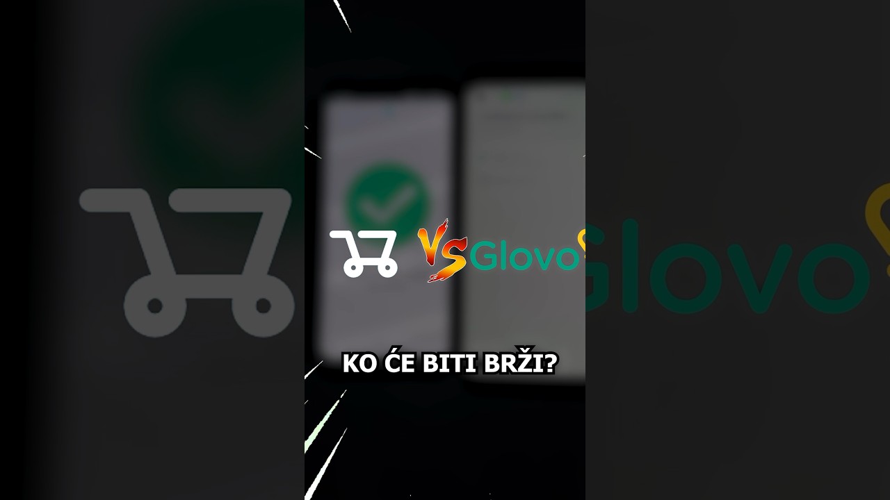 Glovo vs Korpa - ko je brži?