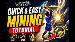 Winds of Valen Quick and Easy Mining Tutorial | #gaming #mmorpg #pcgaming