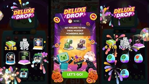 DELUXE DROP COMPLETED 1 & 2 Page PEG-E MONOPOLY GO #deluxe #drop #monopolygo #pege 