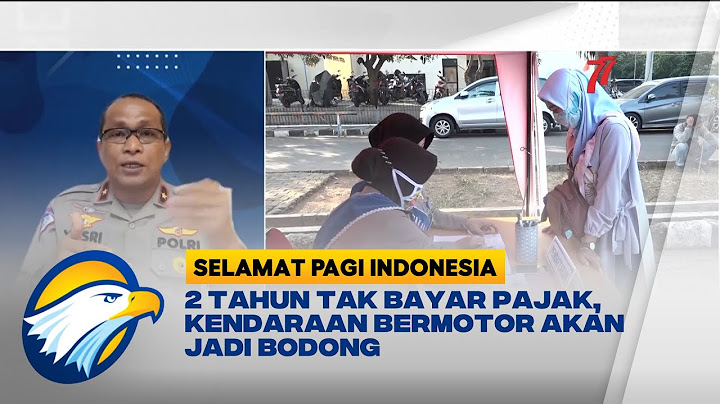 2 Tahun Tak Bayar Pajak, Kendaraan Bermotor Akan Jadi Bodong