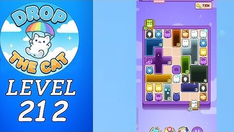 Drop The Cat Level 212 Walkthrough