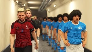 Download lagu PES 2017 Team Maradona Vs Team Messi PS4 Gameplay HD PES 2017 Team Maradona Vs Team Messi PS4 Gameplay HD