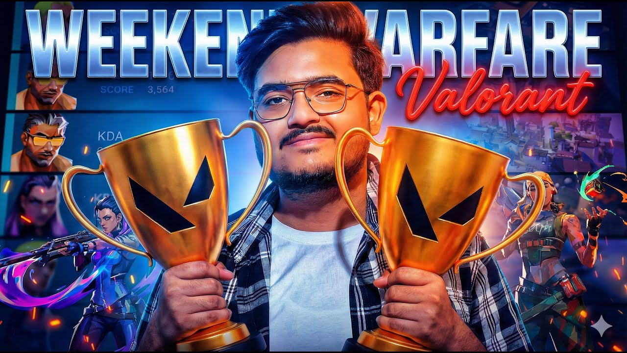 Valorant Weekend Warfare – Who Will Win? LIVE NOW 🏆