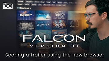 UVI Falcon | Scoring a trailer using the new browser