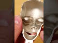 This metal skull is PERFECT for Halloween