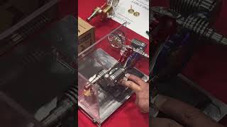 Take a look at this Stirling Engine! All parts made on Citizen-Cincom and Citizen-Miyano machines!