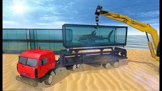 Sea Animals Cargo Transporter Truck - Android Gameply HD screenshot 3