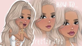 How to resize lips MSP2 | GUIDE | screenshot 3