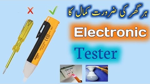 How to use Non-contact voltage detector|Tester