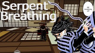 Solo Infinity Castle Serpent Breathing | Demonfall |