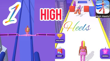 NOOB Vs PRO Vs HACKER - High Heels #highheels #gaming #youtube #viral