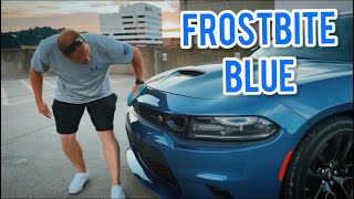 Frostbite Blue Dodge Charger | 4K |