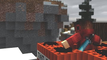 Minecraft Animated Intro || Intro for Lemon Hunter || Blender PvP Intro (100% Blender) [75 likes?]