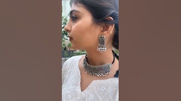 Get Ready with Me | Zouk Handbag in style | White Anarkali with Printed Handbag