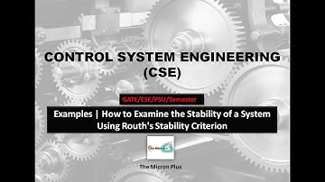 Examples | How to Examine the Stability of a System Using Routh