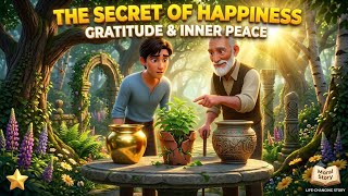 The Secret of Happiness |A Life Changing Motivational Story About Gratitude & Inner Peace|Cartoon 