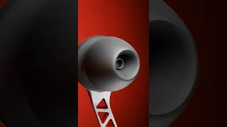 earbuds initial concept model.     #blender #3d #animation #productdesign #design #shorts