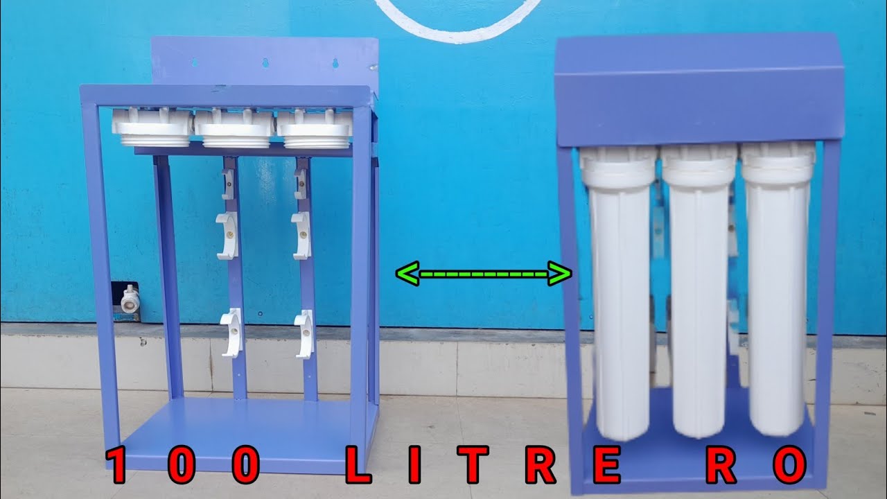 100 LPH RO Plant with 4021 Membrane Live Demo of Working 2023// how to 100 l Arrow fit