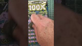 100X $20 CA Lottery Scratchers Multiplier Win #Shorts