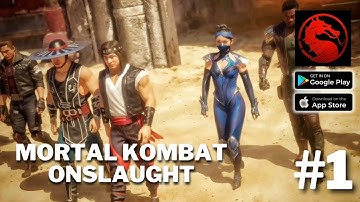 Mortal Kombat: Onslaught - Gameplay Walkthrough | #jerryisgaming #1